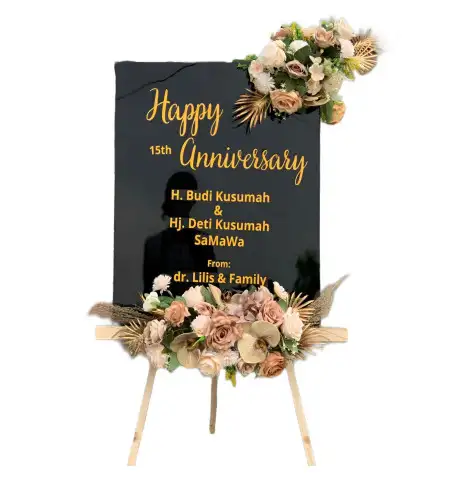 Papan Bunga Akrilik Tambang